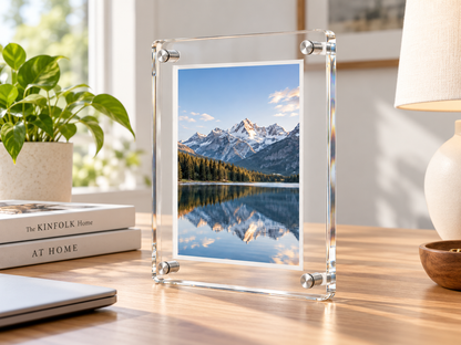 Acrylic Floating Photo Frame